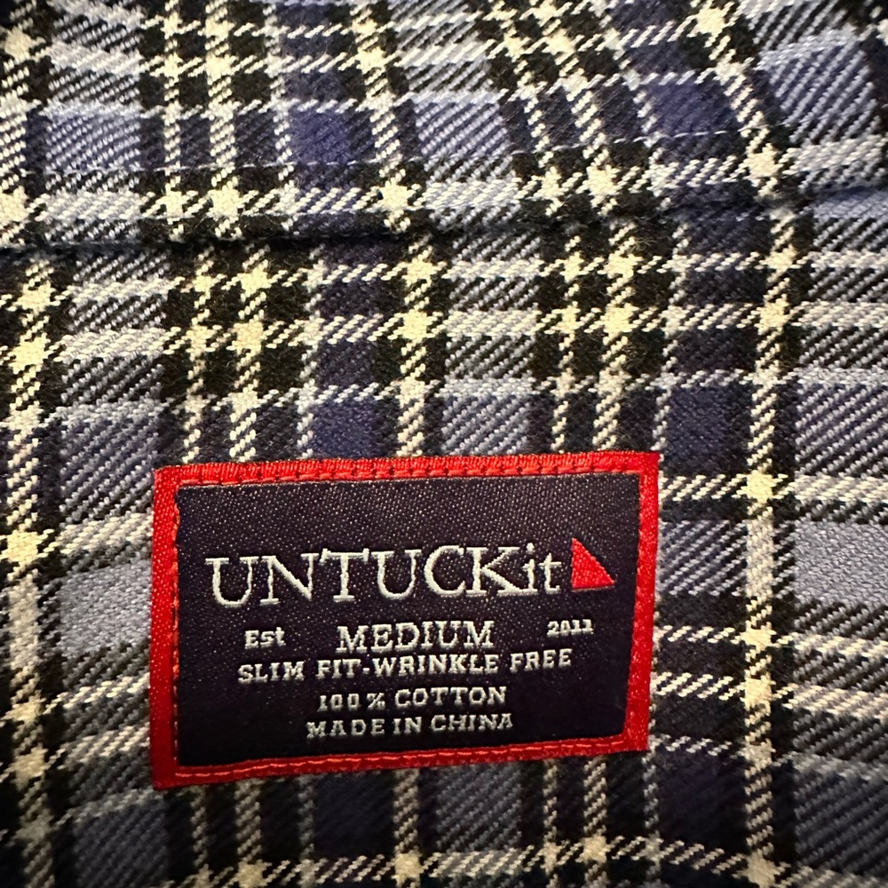 Untuckit Button-Up Shirt M Fantastic Condition